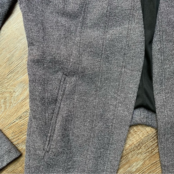 BCBGeneration Open Front Tuxedo Jacket Knit Textured Blazer Small S - Picture 5 of 10